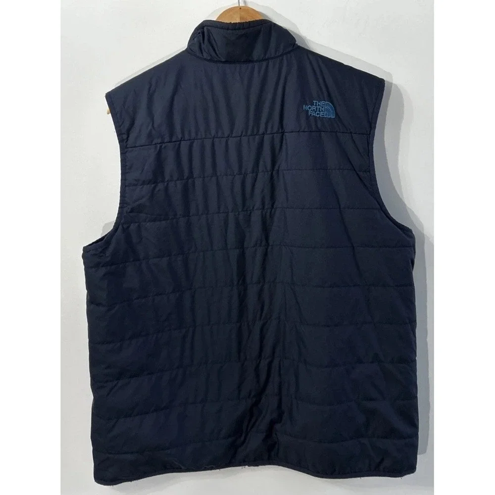 Mens The North Face Reversible Insulated Vest Sz Large